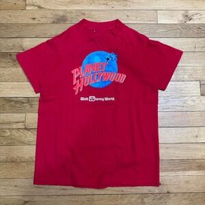 Vintage 90s Planet Hollywood Disney‎ Tee
